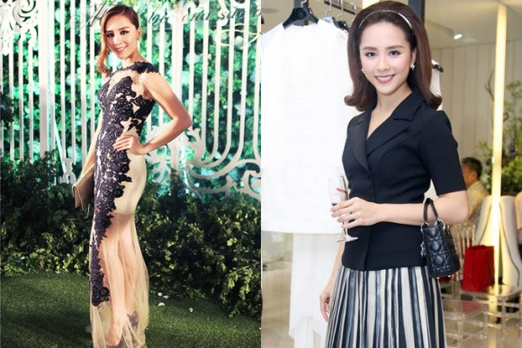 Gần chục năm sau khi kết hôn, Á hậu Thiên Lý vẫn xinh đẹp, trẻ trung và quyến rũ như ngày nào.