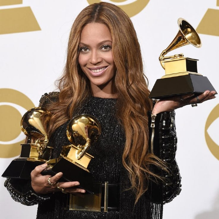 Beyoncé được đề cử nhiều lần trong giải Grammy. Cô giành được 22 giải qua 63 lần được đề cử.