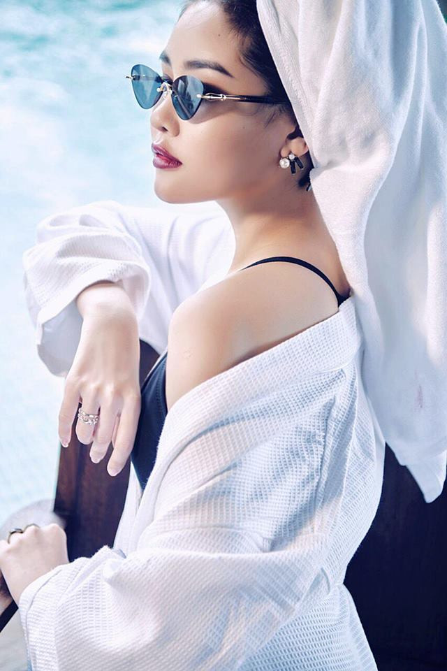 Ngân Anh ngày càng "lên hương" về nhan sắc.