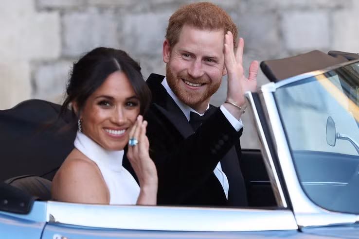 Cô dâu Meghan Markle không có phù dâu chính trong suốt buổi lễ. Ảnh: Page Six