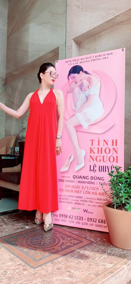 Trước liveshow, Lệ Quyên khẳng định: "Những chiêu trò sẽ tối giản để tập trung nhiều nhất vào ánh sáng và âm thanh thật hay để người nghe có thể cảm nhận chân thật nhất vẻ đẹp của âm nhạc". Ảnh: FBNV.
