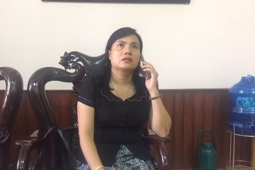 Bi thu huyen chi dao Cong an theo doi doan Uy ban Kiem tra Trung uong