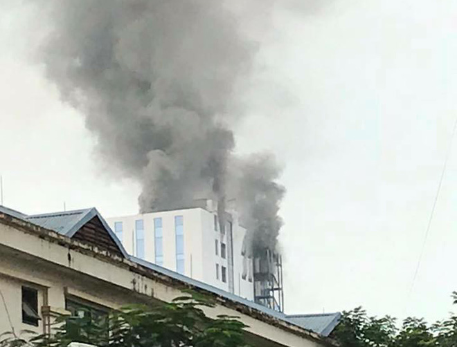 Hà Nội: Cháy Trụ sở Trung tâm lưu ký chứng khoán VN Ha Noi: Chay Tru so Trung tam luu ky chung khoan VN