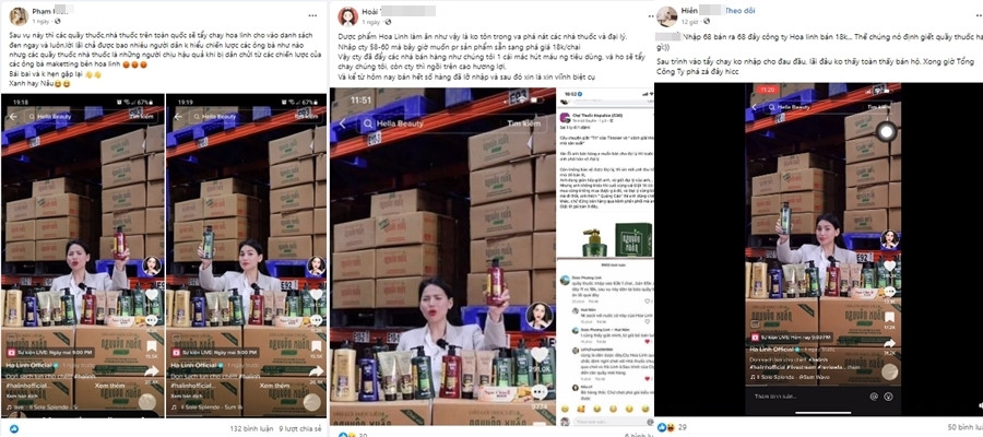 Làn sóng phẫn nộ Dược Hoa Linh thuê KOL bán phá giá sản phẩm - Hình 4 Lan song phan no Duoc Hoa Linh thue KOL ban pha gia san pham-Hinh-4
