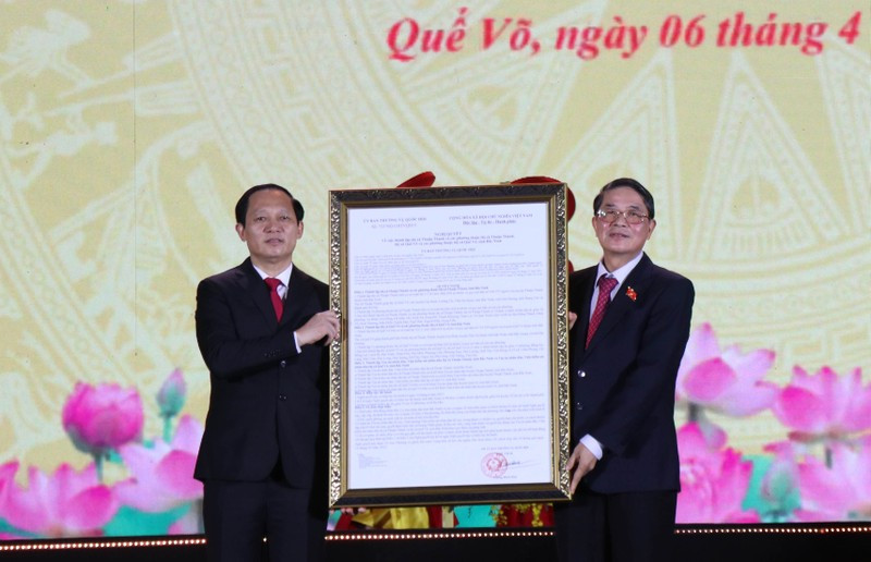 Bắc Ninh: Thị xã Quế Võ duy trì tăng trưởng từ 8 - 8,5% Bac Ninh: Thi xa Que Vo duy tri tang truong tu 8 - 8,5%