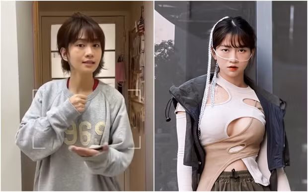 Khi đem so sánh hai bức ảnh trên mạng và đời thưc dù có chút khác biệt nhưng ai cũng phải công nhận làn da trắng trẻo, không chút tì vết của cô nàng.