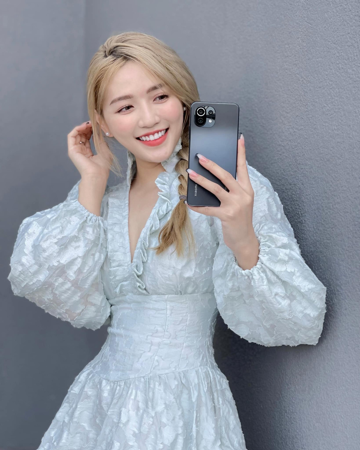 Dù mới bước chân vào làng streamer nhưng An Vy đã nhận về không ít fan hâm mộ. Ảnh: FBNV