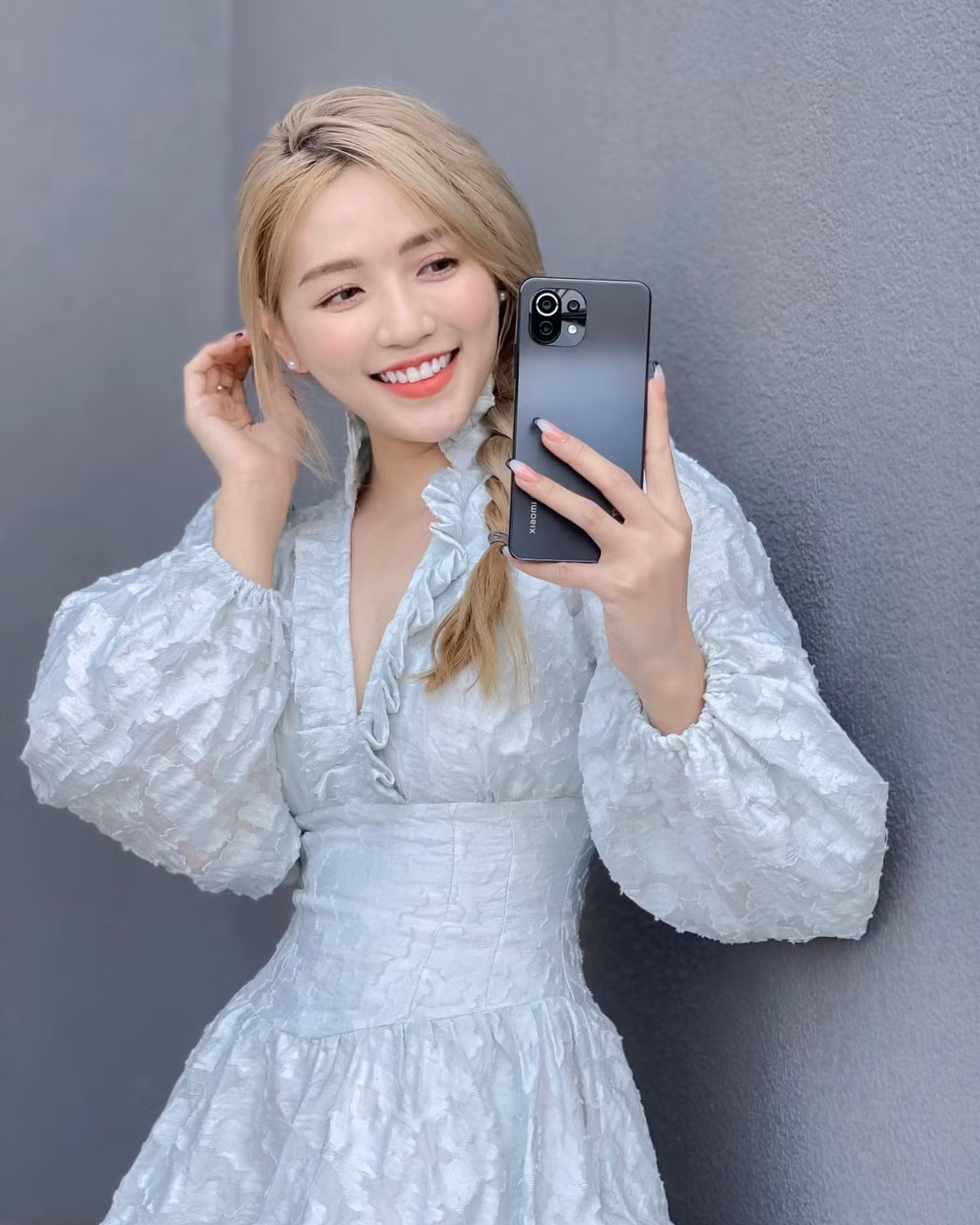 Dù mới bước chân vào làng streamer nhưng An Vy đã nhận về không ít fan hâm mộ. Ảnh: FBNV