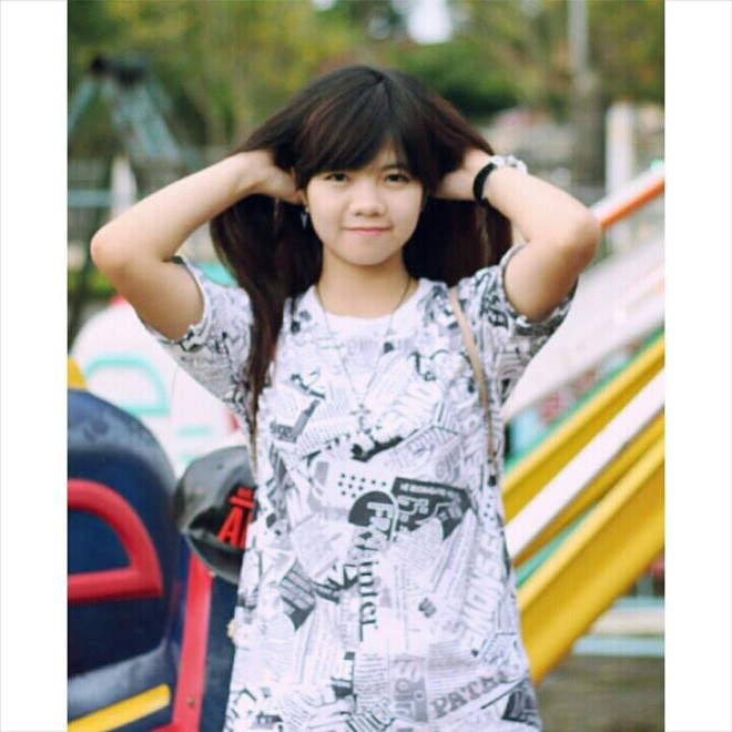 Ảnh thời "trẻ trâu" của Bùi Thảo Ly được nhận xét quá khác so với nhan sắc hiện tại.