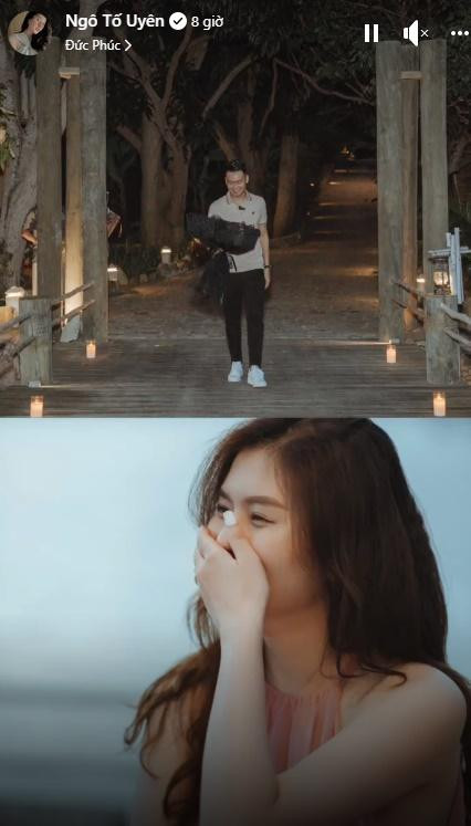 Theo đó, trung vệ tuyển Việt Nam đã bí mặt "set up" địa điểm cầu hôn tại một nơi rất lãng mạn, có sông nước, núi đồi trùng điệp, xung quanh chiếc bàn cặp đôi thưởng thức bữa tối được trưng bày rất nhiều nến.