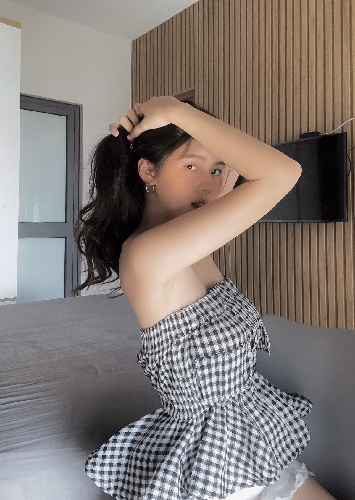 Uyên Kem được khen ngợi rất nhiều về nhan sắc. Cô nàng là cái tên nổi bật trong dàn WAGs Việt.