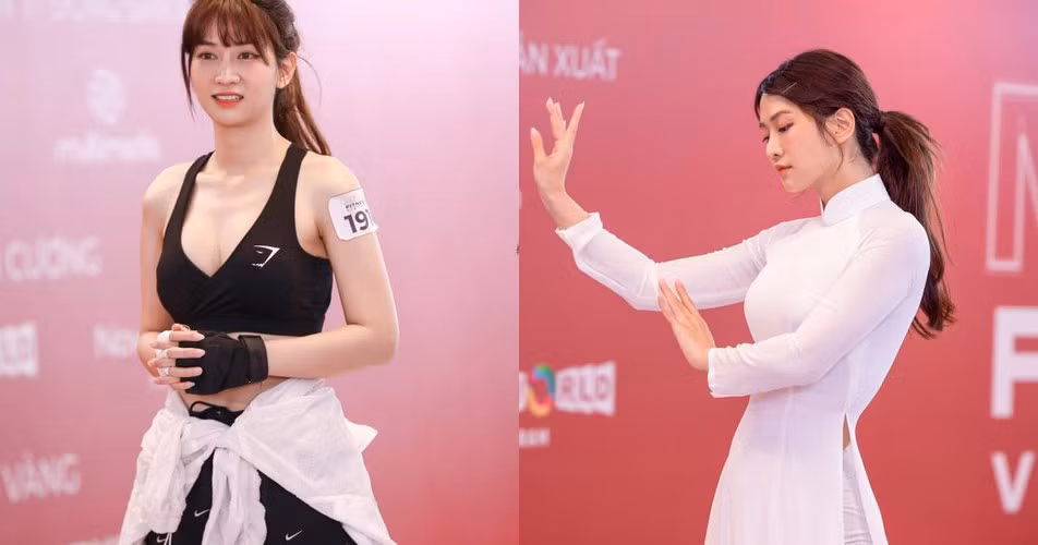 Vòng 2 thon thả khi thoáng nhìn qua của Lê Bống nhưng lại bị netizen nhanh mắt, nhanh tay soi ra được điểm bất thường do chỉnh ảnh quá đà.