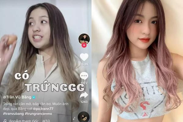 Hot TikToker Trần Thanh Tâm kém sắc khi không trang điểm.