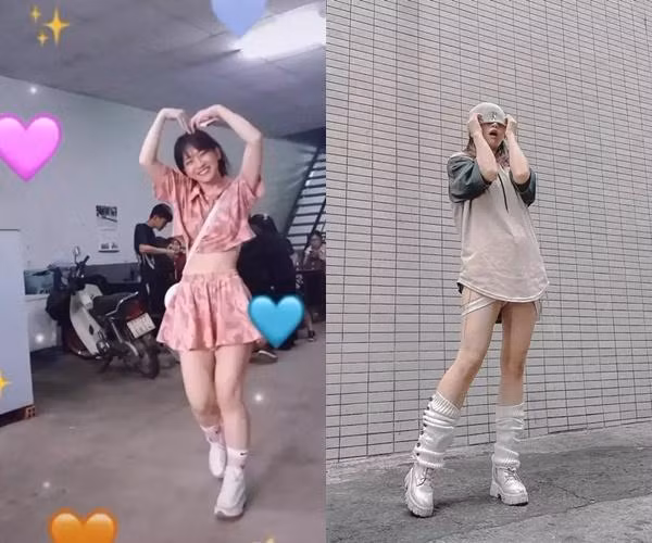 Trước Poppy Nguyễn, nhiều hot girl TikTok cũng để lộ nhan sắc thật đáng thất vọng. Điển hình là Lê Bống từng để lộ đôi chân lực lưỡng, kém thon gọn.