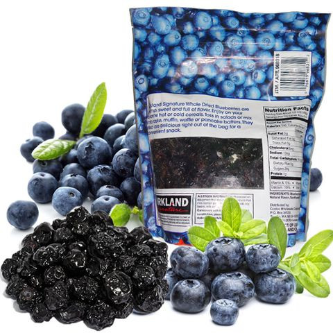  5. Việt quất sấy khô của MỹViệt quất sấy khô của Mỹ có độ mềm - dẻo và ngọt tự nhiên giống như ăn chính trái cây tươi có giá từ 600.000 - 750.000 đồng/kg. Ảnh: Tạp hóa xách tay.