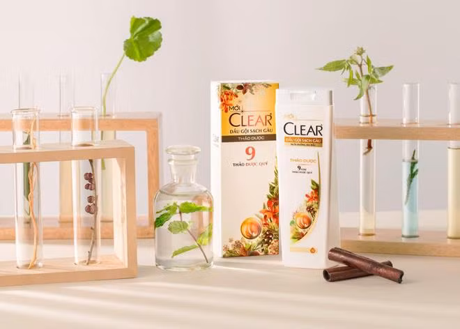 Clear Thảo Dược mang đến trải nghiệm gội đầu tuyệt vời cho những ngày lạnh