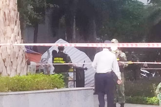 Nguoi phu nu roi lau chung cu tu vong o TP.HCM