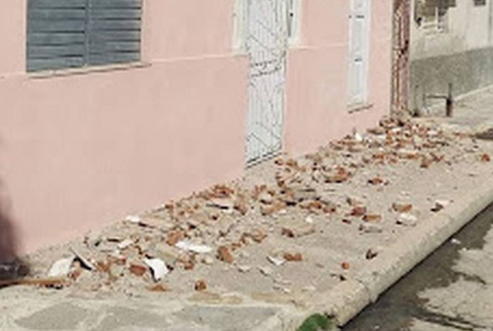 Hiện trường trận động đất kép ở Cuba - Hình 2 Hien truong tran dong dat kep o Cuba-Hinh-2