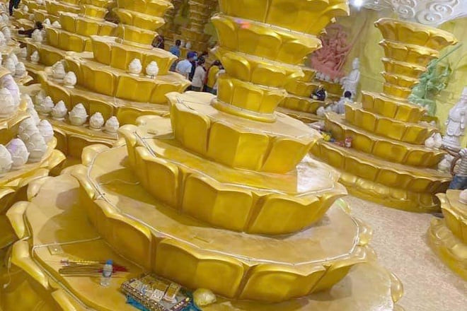 Tro cot bi bo xo o chua Ky Quang: Khong the giam dinh DNA?