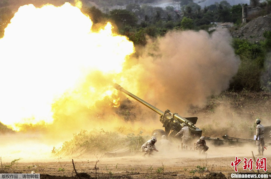 Đây đều là những khẩu pháo cỡ nòng 130mm loại M-46 của Liên Xô hay Type 59-1 của Trung Quốc sản xuất. Cả hai loại pháo kể trên về cơ bản là một do bản Type 59-1 vốn dĩ cũng được Trung Quốc nhái lại từ phiên bản M-46. Nguồn ảnh: Sina.