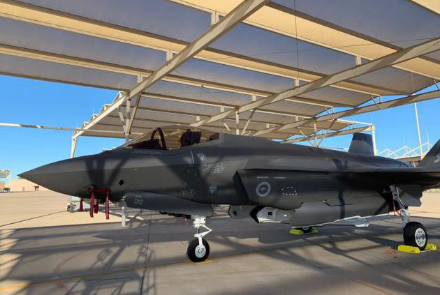 F-35 có chiều dài: 15,37 m; sải cánh: 10,6 m; cao: 4,33 m; trọng lượng không tải: 12.000 kg; trọng lượng có tải: 20.100 kg; trọng lượng cất cánh lớn nhất: 27.200 kg; tốc độ lớn nhất: 1,6 Mach (1.930 km/h); bán kính chiến đấu: 1.100 km.