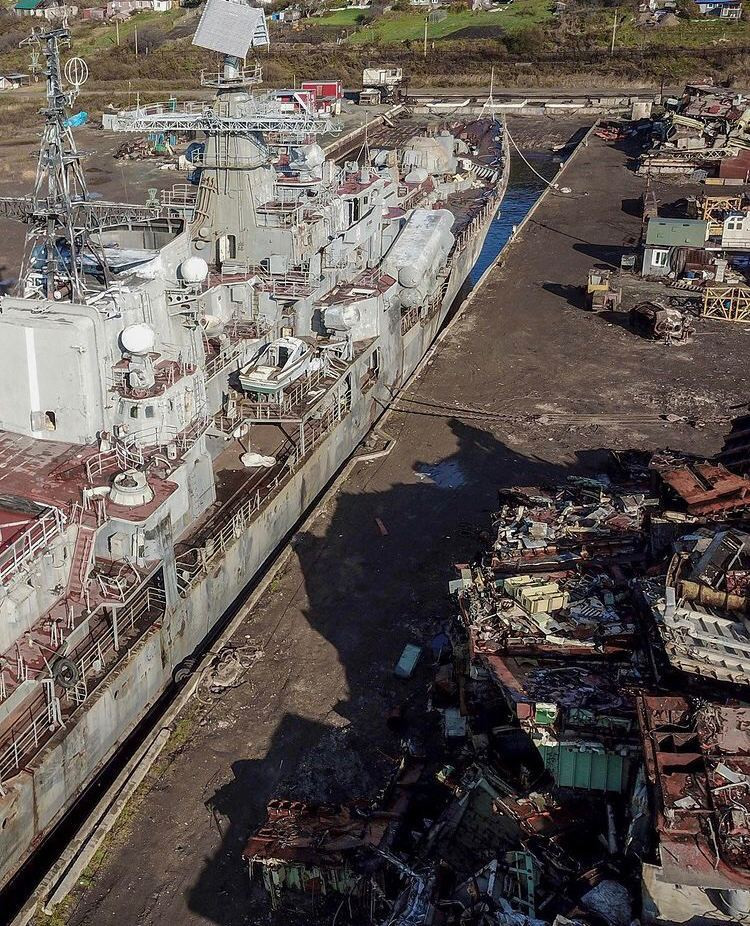 Việc vẫn còn đang sử dụng lớp tàu chiến này trong biên chế khiến Nga e dè không muốn bán sắt vụn toàn bộ 13 tàu chiến lớp Sovremenny còn lại dù đã gạch tên chúng ra khỏi biên chế. Nguồn ảnh: Sina.