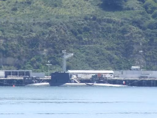 Tàu ngầm FS Émeraude của nước này được đóng theo lớp tàu ngầm hạt nhân Rubis. Tàu có giãn nước tối đa khi lặn 2600 tấn, khi nổi 2400 tấn và dài 73,6 mét. Nguồn ảnh: Barcl.