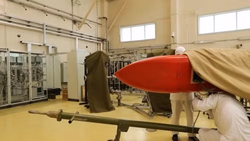 Giới chuyên gia của Nga phát biểu trên tạp chí "Giao liên quân sự - công nghiệp" của nước này đã khẳng định, tên lửa mang động cơ hạt nhân Burevestnik là quá mạnh và quá khó để có thể đánh chặn. Nguồn ảnh: BMDP.