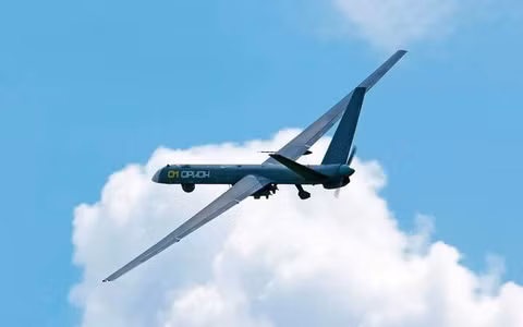 Hiện tại, Nga đang sở hữu 30 máy bay không người lái loại này trong biên chế. Orion cũng đã được Nga phát triển thành ba phiên bản khác nhau bao gồm phiên bản thử nghiệm, bản chính thức và bản xuất khẩu. Nguồn ảnh: BMPD.