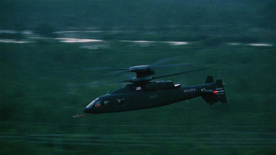 Tryền thông Mỹ vừa cho biết thiết kế cánh quạt đồng trục trên chiếc trực thăng Sikorsky SB-1 được đánh giá là "đầy tiềm năng" và nhiều khả năng đây sẽ là thiết kế tương lai của trực thăng Mỹ. Nguồn ảnh: Sina.