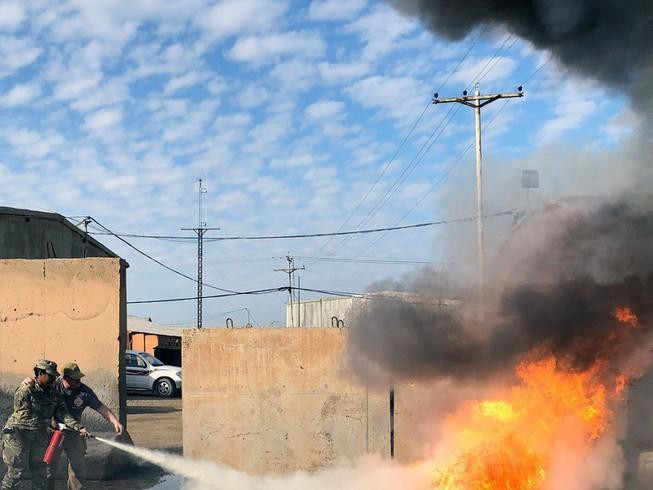 Tại chiến trường Trung Đông, để tiện cho việc phân bố hỏa lực, Type-63 thường được cắt nhỏ ra thành các phiên bản 4, 6, 8 thay vì 12 ống phóng như nguyên bản. Tuy vậy khi cần thiết, chúng cũng có thể hợp lại thành 20 ống phóng như vụ tấn công vừa rồi.