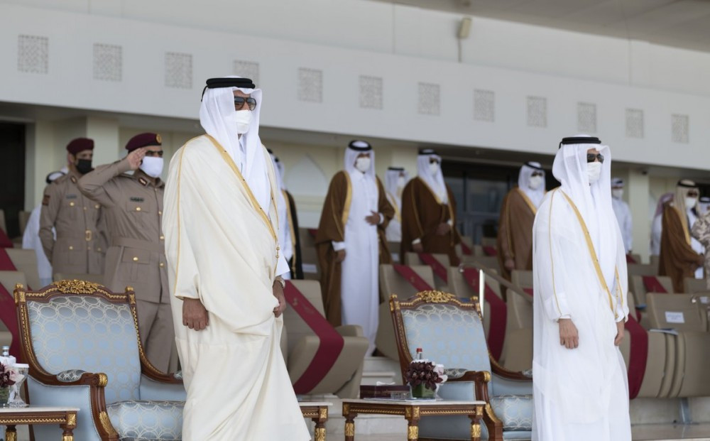 Bất chấp dịch bệnh COVID-19 đang có diễn biến phức tạp, quân đội Qatar vẫn tiến hành duyệt binh kỷ niệm ngày Quốc khánh vào cuối tuần vừa rồi. Nguồn ảnh: BMDP.