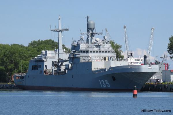 Được biết trước đó Hạm đội Phương Bắc đã nhận được chiếc tàu đổ bộ cỡ lớn đầu tiên thuộc lớp Ivan Gren vào năm 2018 sau thời gian thi công dài kỷ lục đối với một con tàu có kích thước không quá lớn.