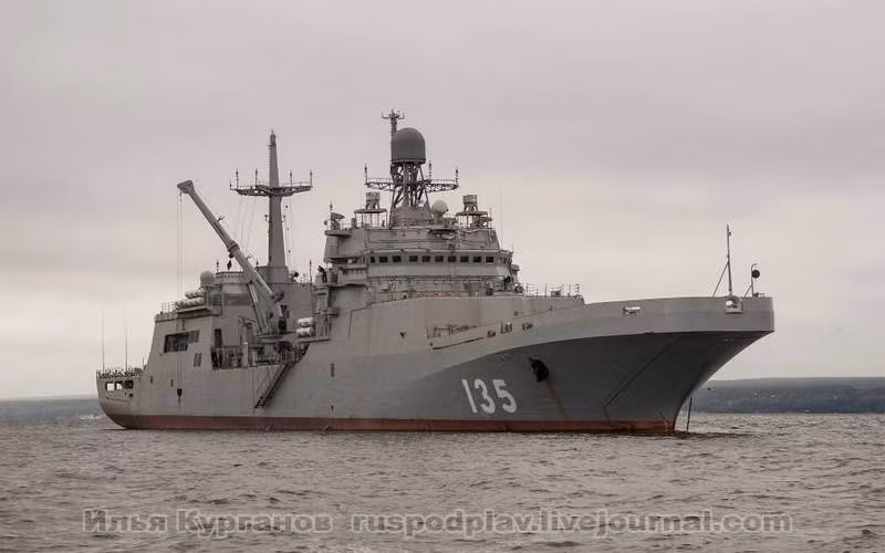 Trong số đó có tàu đổ bộ mang tên Peter Morgunov, nó sẽ trở thành chiếc thứ hai thuộc Dự án 11711 - lớp Ivan Gren đi vào biên chế, đây cũng là tàu đổ bộ cỡ lớn thứ hai được đóng cho hạm đội Nga sau khi Liên Xô tan rã.