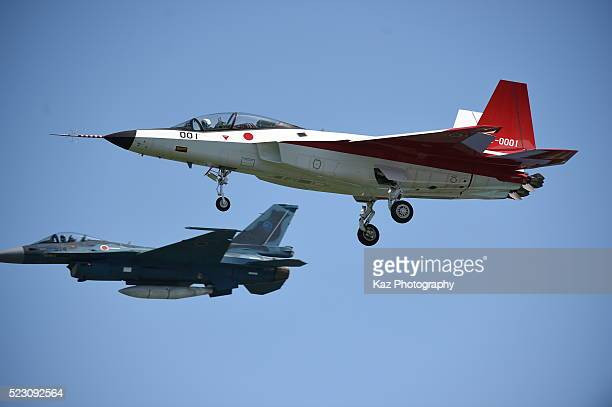 Năm 2006, một nguyên mẫu điều khiển từ xa với tỷ lệ bằng 1/5 chiếc X-2 Shinshin thực thụ đã được cất cánh thử để thu thập những thông số đầu tiên, phục vụ cho việc chế tạo loại tiêm kích này. Nguồn ảnh: Sina.