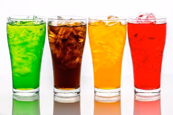 7. Quên những gì bạn đã uống Những thứ như soda và nước trái cây với lượng đường cao thường khiến mọi người cảm thấy no. Bia và rượu vang cũng có thể có lượng calo khá cao, đặc biệt là mọi người hiếm khi dừng lại ở một cốc. Tuy nhiên, khi nghĩ về các thực phẩm mình đã ăn trong ngày, chúng ta sẽ thường chỉ nghĩ đến các loại thức ăn mà không tính đến các loại đồ uống.