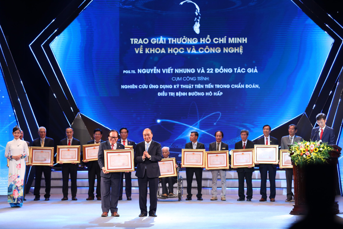 29 cong trinh duoc vinh danh giai Ho Chi Minh va Nha nuoc ve KHCN