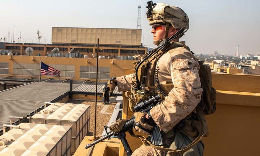 Hiện Mỹ vẫn đang duy trì hàng chục ngàn quân tại khắp các căn cứ tại Trung Đông.