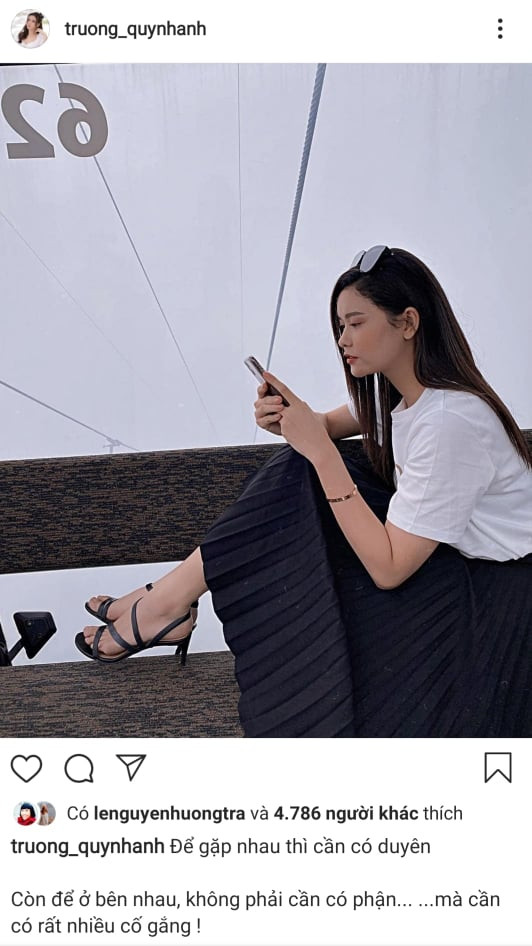 Phan ung cua Truong Quynh Anh sau an y muon noi lai tinh xua voi chong