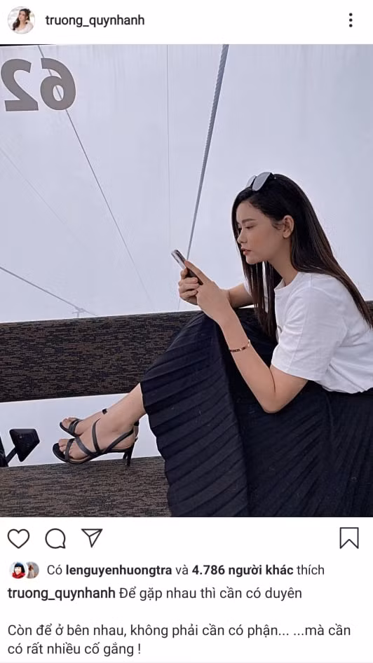 Phan ung cua Truong Quynh Anh sau an y muon noi lai tinh xua voi chong