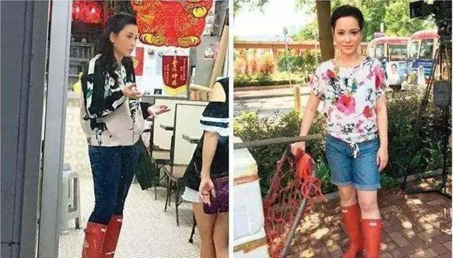 Tình cũ Ngô Kinh bị bắt gặp đi bán hải sản ở ngoài chợ cách đây không lâu.