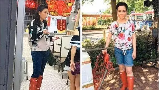 Tình cũ Ngô Kinh bị bắt gặp đi bán hải sản ở ngoài chợ cách đây không lâu.