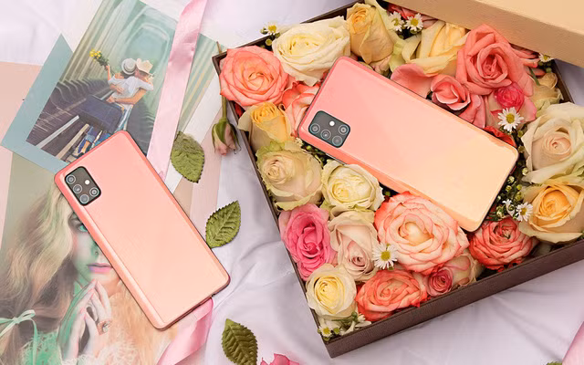 Galaxy A51 chup selfie 