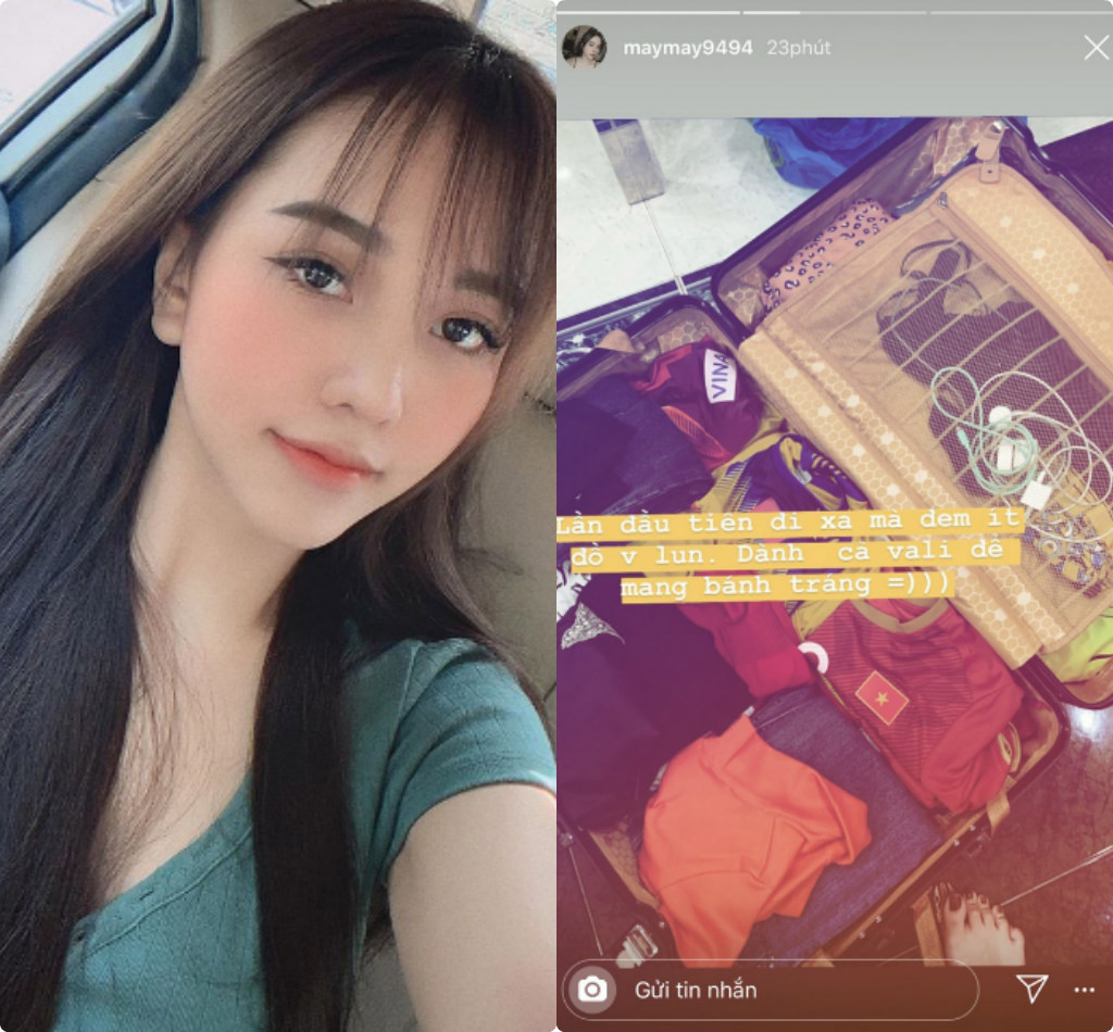 Đây cũng không phải là lần đầu tiên Gia Hân xuất ngoại để cổ vũ cho bạn trai.