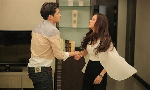 Chong tai mat khi hon doi 