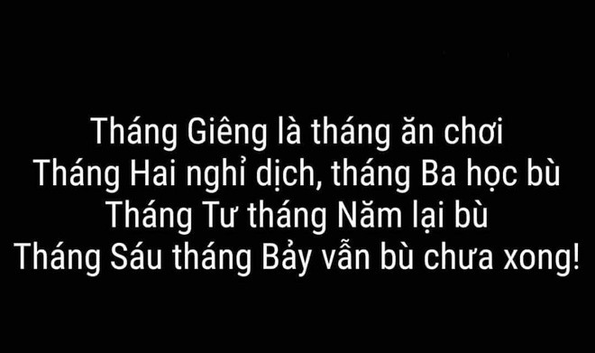 Trên các diễn đàn, dân mạng còn hưởng ứng phong trào làm thơ về "tháng ăn chơi" theo đúng nghĩa đen vì chỉ biết ở nhà tránh lây nhiễm bệnh. "Dịch bệnh thì cũng buồn, cũng sợ nhưng thôi, lạc quan lên mọi người. Mong dịch này sớm kết thúc, cuộc sống trở lại bình thường", Nhung Vũ bình luận. Ảnh: FB.