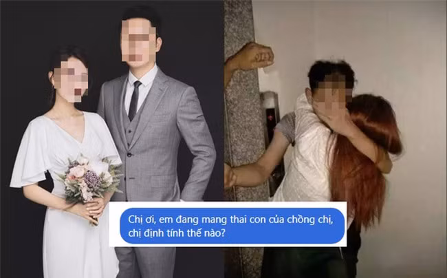 Dang mang bau sap sinh thi nhan duoc cuoc goi tu bo cua chong