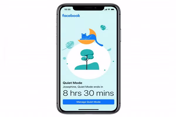 Facebook bo sung che do “Quite Mode” cho nguoi dung