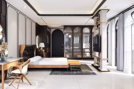 Loat mau tran dep nhu tranh danh cho nha ong nhin me lien