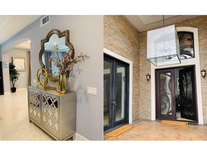 "Loá mắt" trước cơ ngơi hoành tráng của dàn sao Việt trên đất Mỹ - Hình 6 Ngôi nhà có diện tích 400 m2 được thiết kế theo phong cách hiện đại nhưng vẫn giữ nhiều nét Á Đông trong cách bài trí